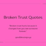 Broken Trust Quotes
